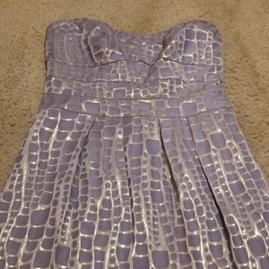 Purple & Gold Cocktail Dress American Eagle size 8